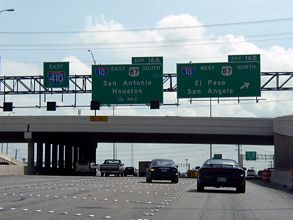 IH 410 east at IH 10/US 87 - 2003