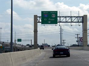 IH 410 east at IH 10/US 87 - 2003