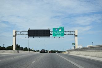 IH 410 north at IH 10/US 87 - San Antonio, TX