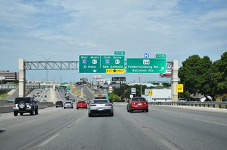 IH 410 north at IH 10/US 87 - San Antonio, TX