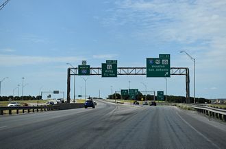 IH 410/SH 130 north at IH 10 - San Antonio, TX