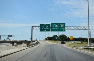 IH 410/SH 130 north at IH 10 - San Antonio, TX