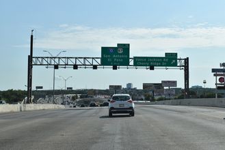 IH 410 west at IH 10/US 87 - San Antonio, TX