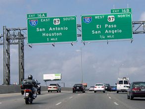 IH 410 west at IH 10/US 87 - 2003