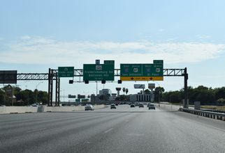 IH 410 west at IH 10/US 87 - San Antonio, TX