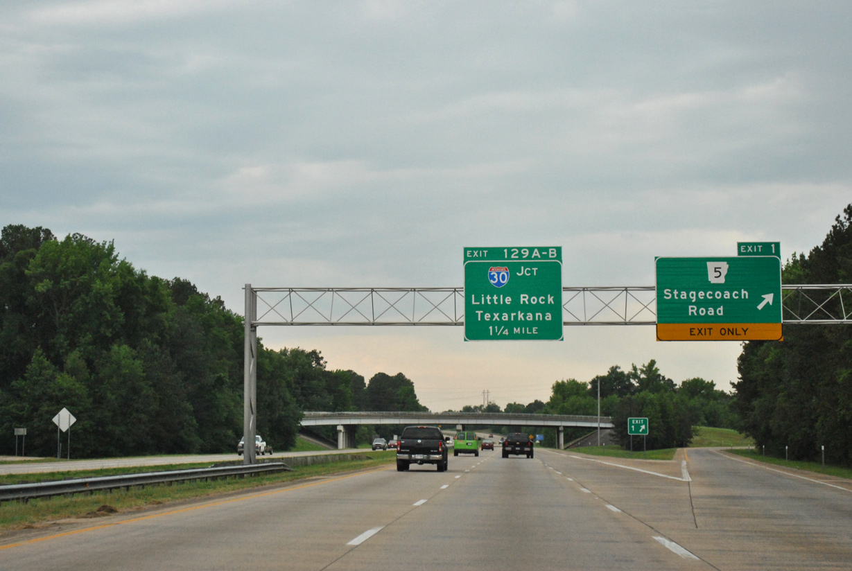 I-430 south at I-30/US 67-70 - 2012
