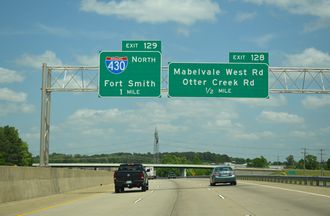 I-30/US 67-70 east at I-430 - Little Rock, AR