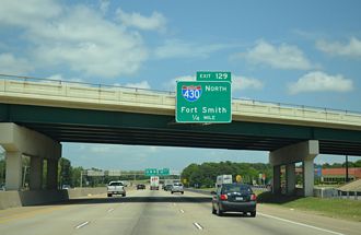 I-30/US 67-70 east at I-430 - Little Rock, AR