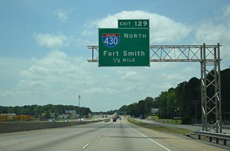 I-30/US 67-70 west at I-430 - 2014