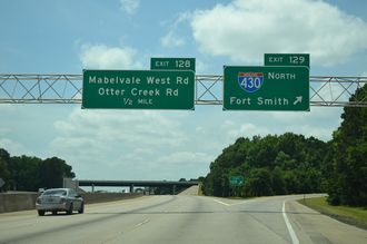 I-30/US 67-70 west at I-430 - 2014