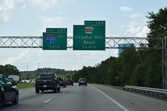 I-40/US 65 north at I-430 - North Little Rock, AR
