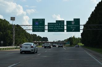 I-430 south at I-30/US 67-70 - Little Rock, AR