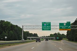 I-430 south at I-30/US 67-70 - 2012