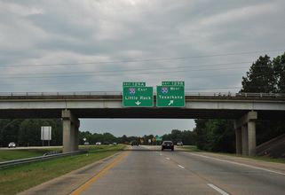I-430 south at I-30/US 67-70 - 2012