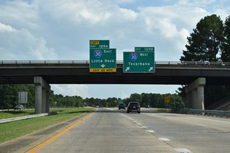 I-430 south at I-30/US 67-70 - Little Rock, AR