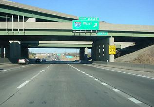 I-35/US 50-56-169 north at I-435 - 2002