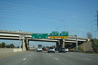 I-35/US 50-56-169 north at I-435 - Lenexa, KS