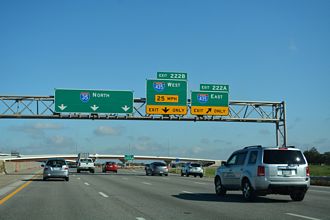 I-35/US 50-56-169 north at I-435 - Lenexa, KS