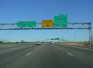 I-435 south at I-35/US 50 - 2002