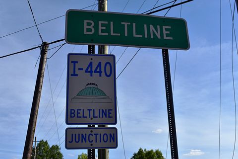 Brentwood Rd south at I-440 - Raleigh, NC