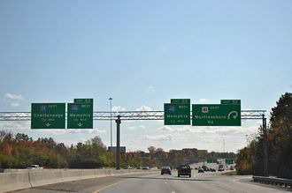 I-24 east at I-440 - Nashville, TN