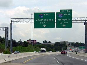 I-24 east at I-440 - 2003