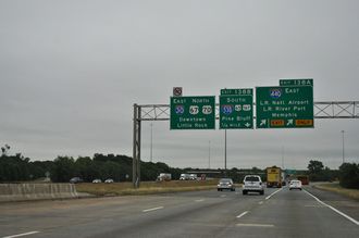 I-30 east at I-440/530 - Little Rock, AR