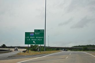 I-30 west at I-440/530 - Little Rock, AR