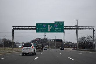I-40 east at I-440 - Nashville, TN