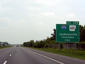 I-40 east at I-440/AR 440 - 2003