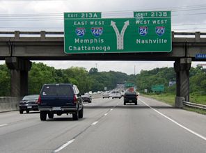 I-40 west at I-24/440 - 2003