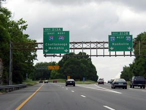 I-40 west at I-24/440 - 2003
