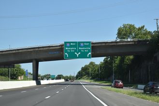 I-440 west at I-40 - Nashville, TN
