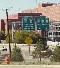 I-444/US 64-75 south at I-244 - 2000