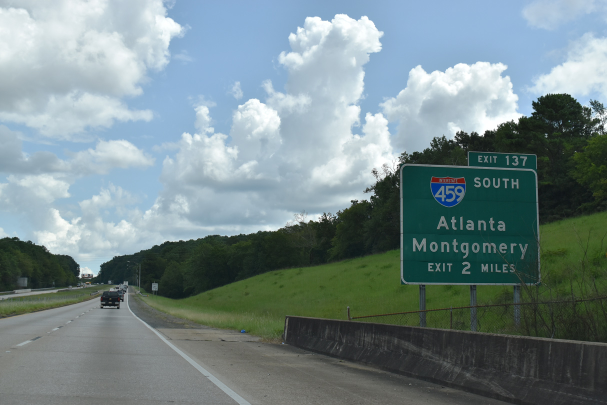 I-59 north at I-459 - Birmingham, AL