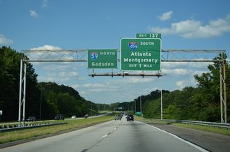I-59 north at I-459 - Birmingham, AL
