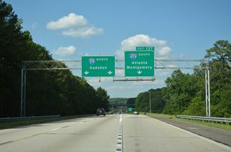 I-59 north at I-459 - Birmingham, AL