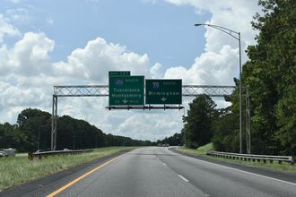 I-59 south at I-459 - Trussville, AL