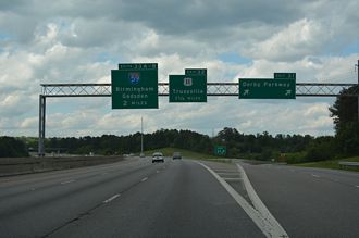 I-459 north at I-59 - Birmingham, AL