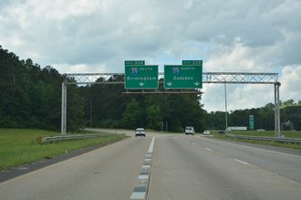 I-459 north at I-59 - Birmingham, AL