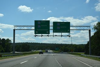 I-459 south at I-59/20 - McCalla, AL