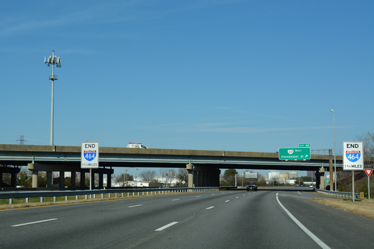 I-464 north at I-264 - Norfolk, VA