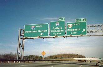 SR 168 north at I-64/464 - 2001
