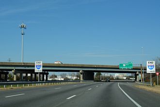 I-464 north at I-264 - Norfolk, VA