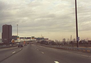 I-464 north at I-264 east to Downtown Norfolk, VA in 2000