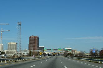 I-464 north at I-264 - Norfolk, VA