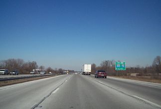 I-65 north at I-74/465 - Indianapolis, IN