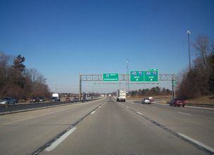 I-65 north at I-74/465 - Indianapolis, IN