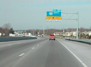I-65 north at I-465 - Indianapolis, IN