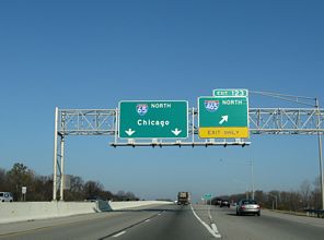 I-65 north at I-465 - Indianapolis, IN